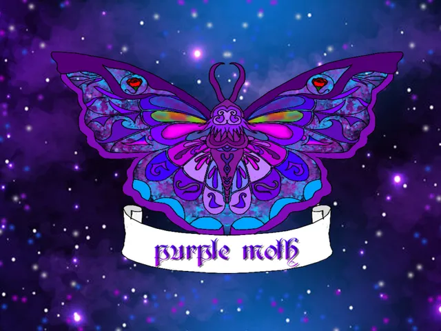 pruple moth