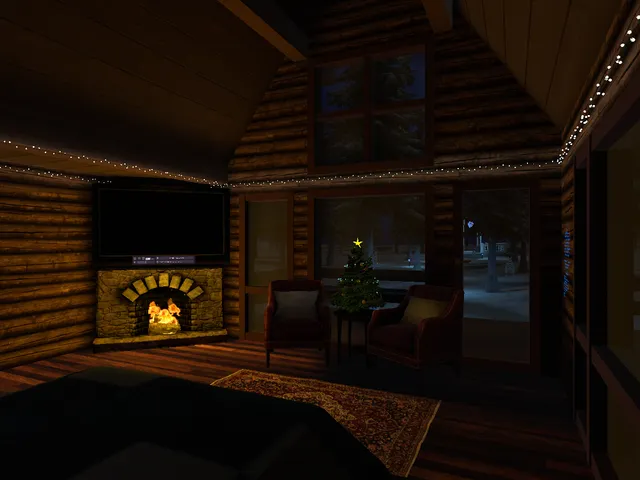 Winter Bedroom
