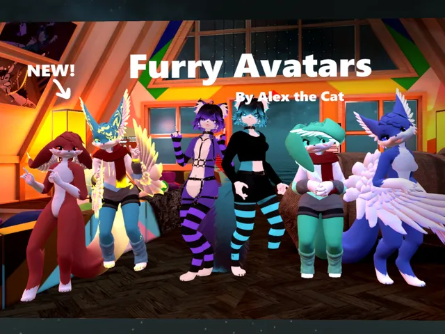 Furry Avatars by Alex the Cat
