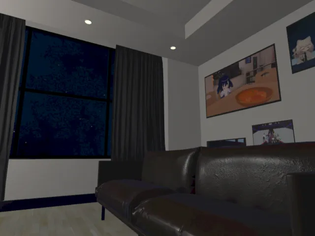 けちゃぷの寝室