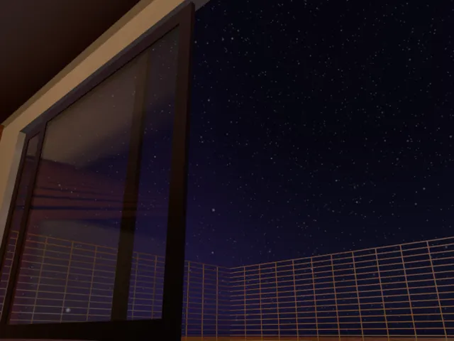 海上、空の下にて。