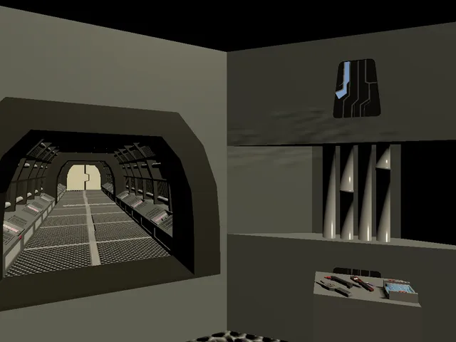 Star Trek Starship Jefferies Tube