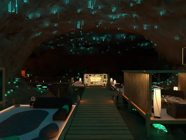 The Glowing Cavern
