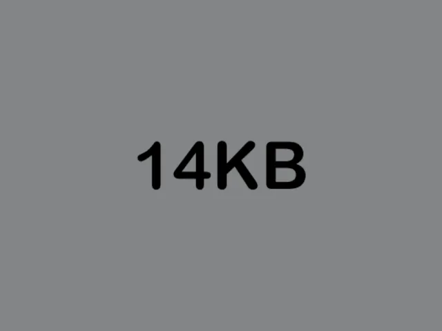 Under 14KB