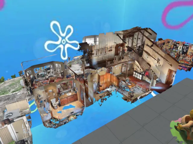 2024 my house 3D scan lidar