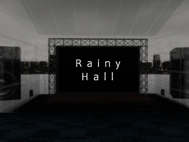 雨の中の映画館-Rainy Hall-