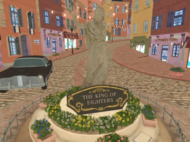 KOF XV stage The king of fight