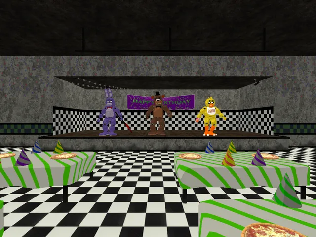 Five Nights at Freddy‘s 2 fan map