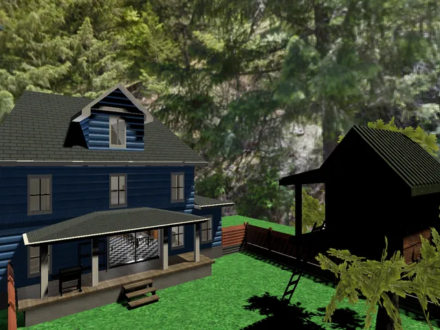 Blue Vacation House