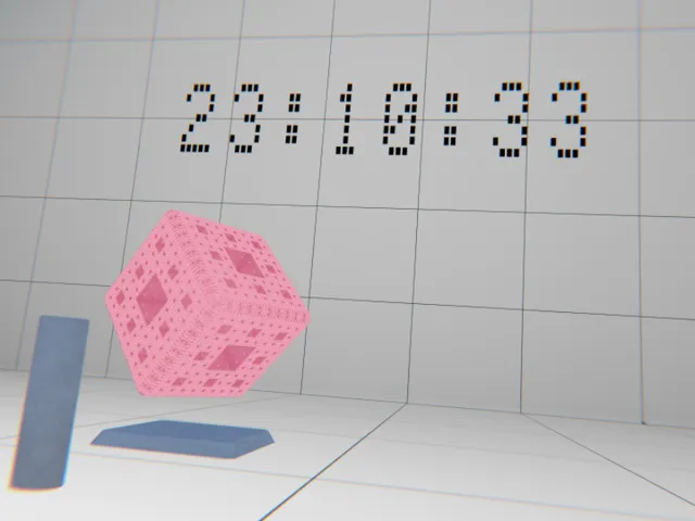 Simple room with object