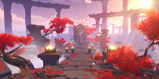 Momiji-Dyed Court