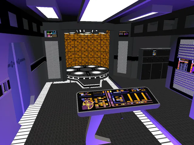 USS Valkyrie Transporter Rm