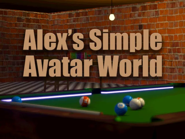 Alex's Simple Avatar World