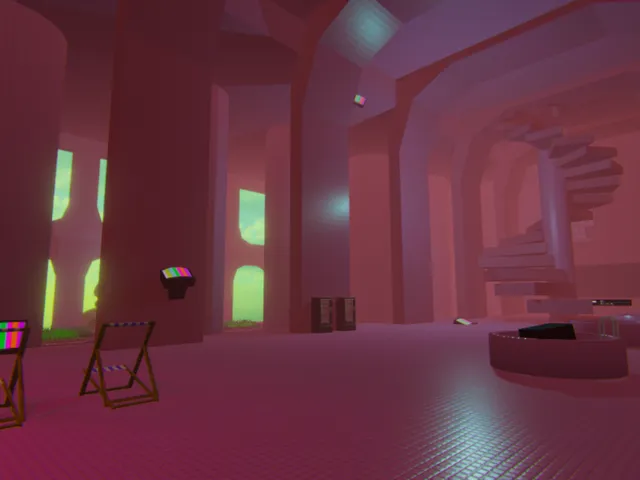 Vaporwave Poolrooms