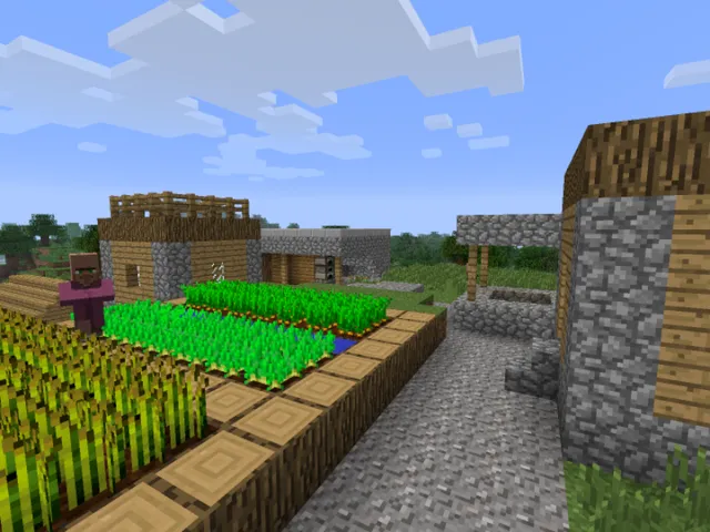 Old Minecraft Village