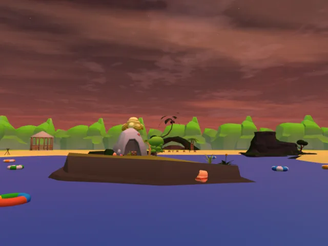 MMD tropical island