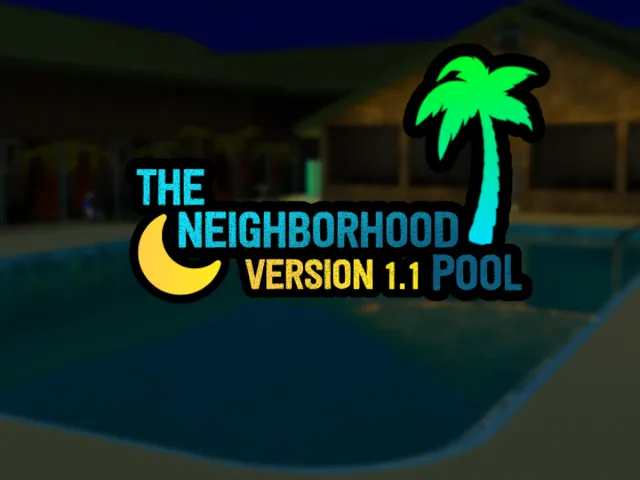The Neighborhood Pool - Night
