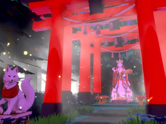 Kitsune Shrine of Inari Ōkami （稲荷大神）