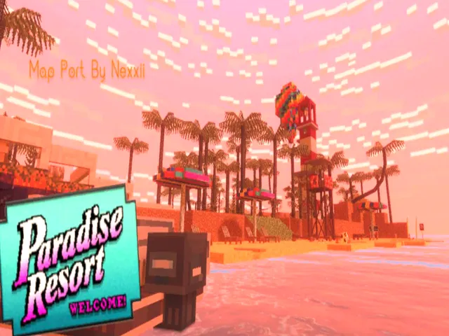 Paradise Resort （Pixel Gun 3D）