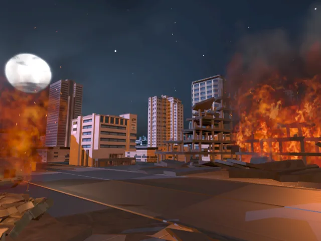 被破坏的城市⁄destroyed city