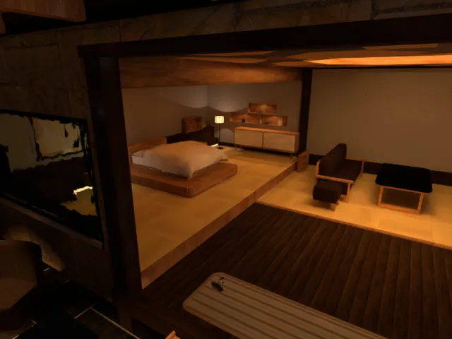 温泉とマージャン