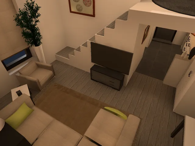 Tiny Loft Apartment （Night）