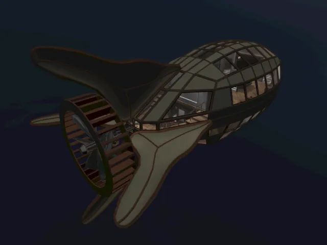 AirShipHouse【Asset Sample World】
