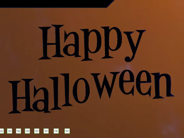 Alexa`s House with halloween