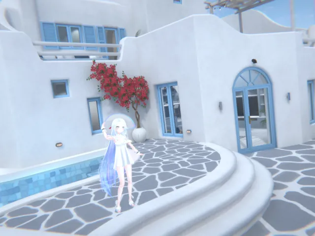 ゾメちゃんの地中海旅行~SantoriniVilla~