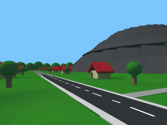Tiny Mountain Town
