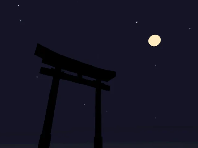 道端の小さな神社