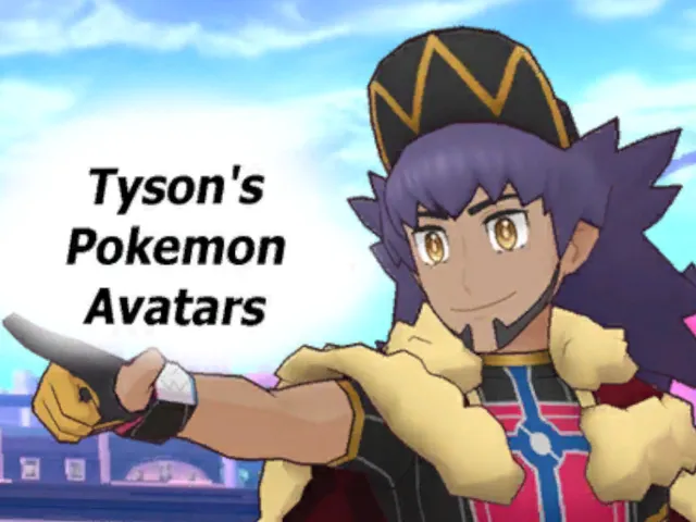 Tyson's Pokemon Avatars
