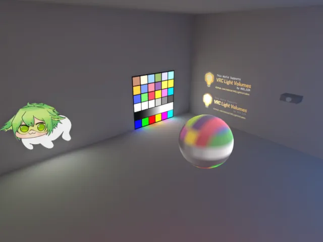 VRC Light Volumes Example World Projector