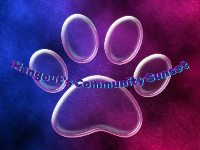 Hangout's Community Sunset