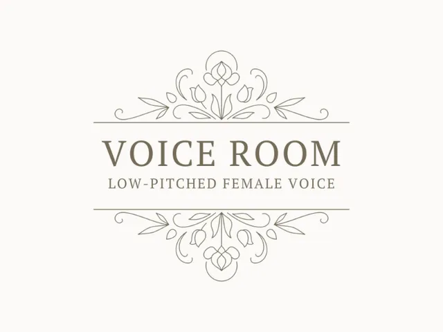 Voice Room⁄Low-pitched female voice
