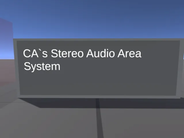 CA Stereo Audio Area System