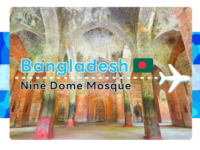 Nine Dome Mosque - Mosque City of Bagerhat