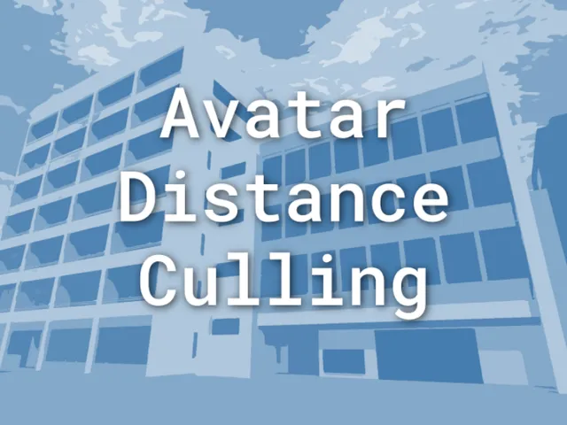 Avatar distance culling 1․3