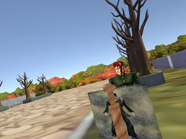 jotaro's way to school JOJO