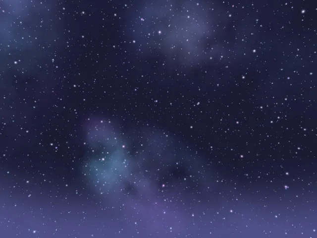 simple night sky