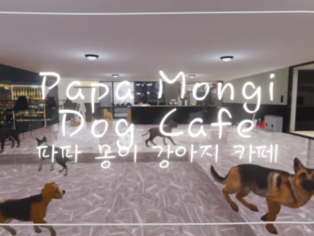 Papa Mongi Dog Cafe ｜ 파파멍이 강아지 카페