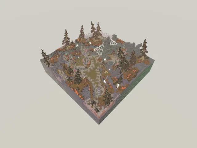 Minecraft PVP Map