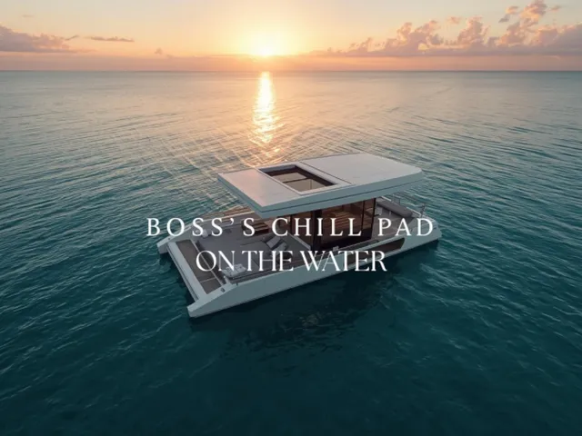 Boss's Chill Pad On The Water