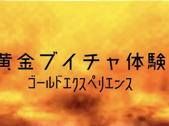 黄金ブイチャ体験