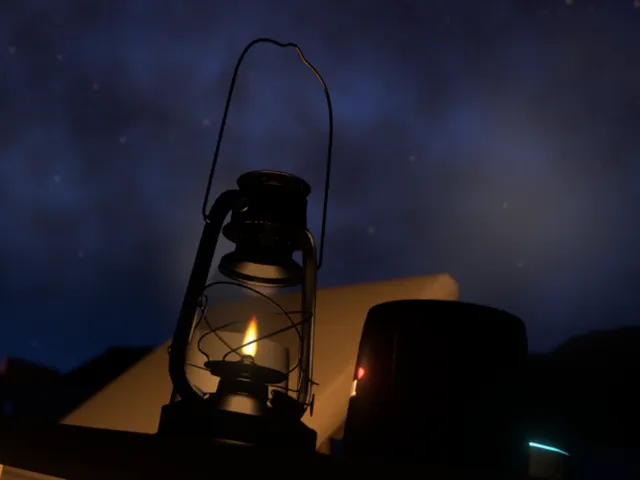 星空とコーヒー