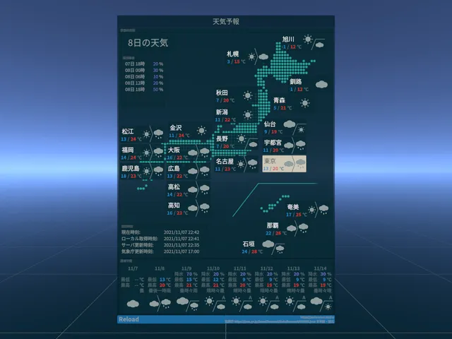 天気予報