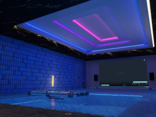 INDR Night Pool