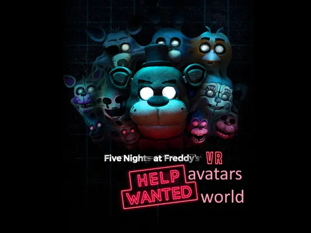 Fnaf Help Wanted 1＆2 Avatar world （Endo-01 Withered Golden Freddy ＆ Springtrap）