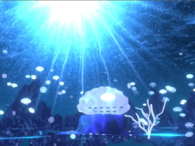 クラゲがふわふわするだけ UG_FWFW