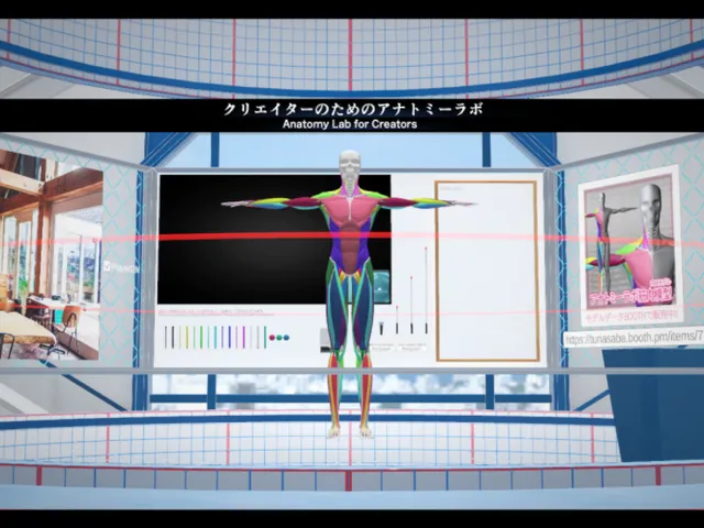 クリエイターのためのアナトミーラボ Anatomy Lab for Creators